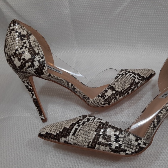 Steve Madden Snake Skin Heels - Picture 7 of 7
